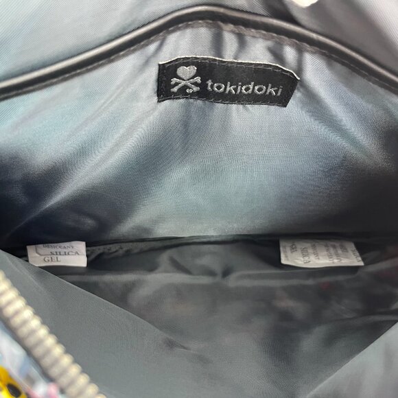 2014 Tokidoki Robbery Messenger Laptop Ipad Crossbody Bag Purse Royal Pride NWT - Picture 6 of 9